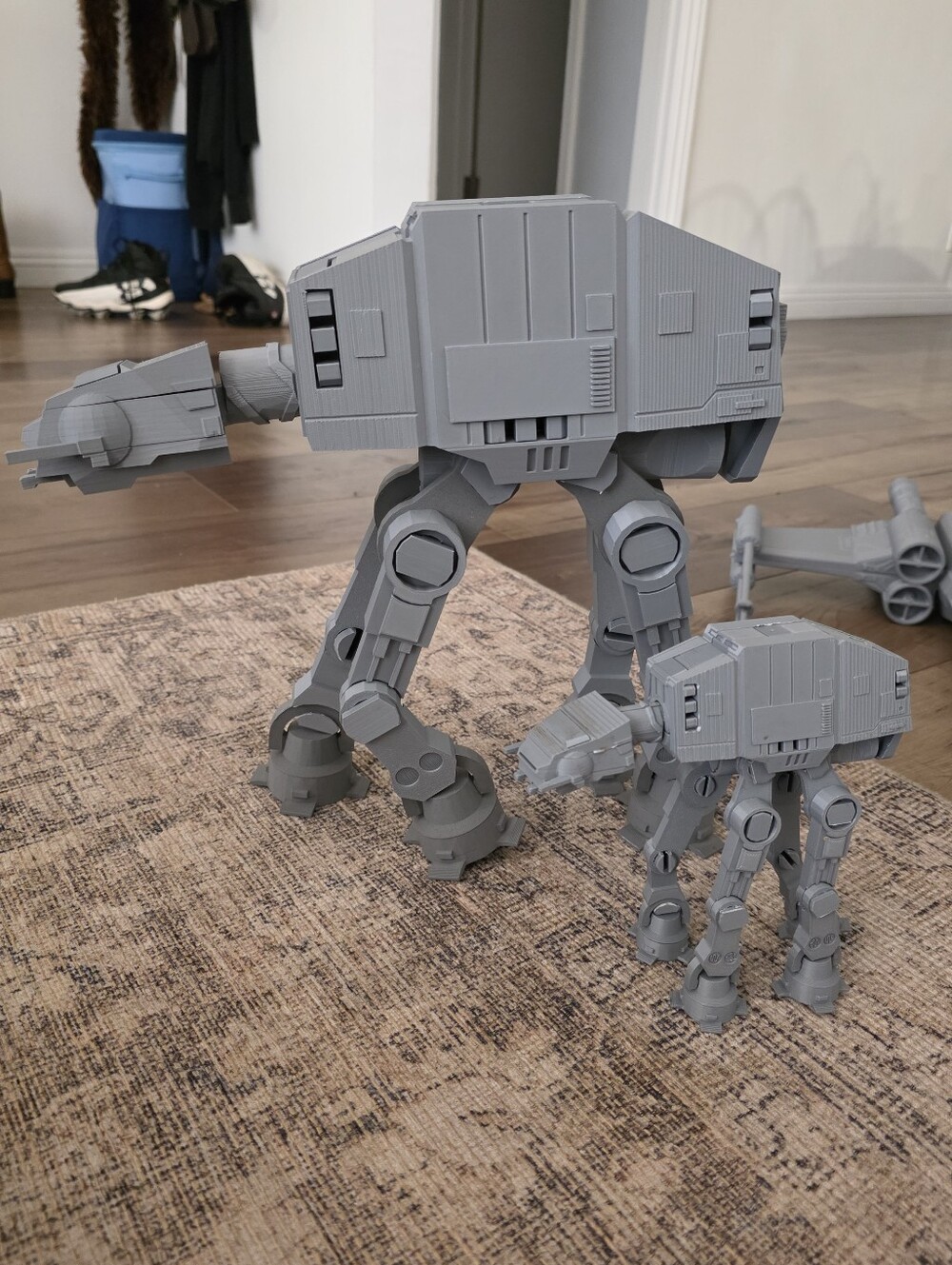 Star Wars Gray AT-AT Inspired Toy Or Decor